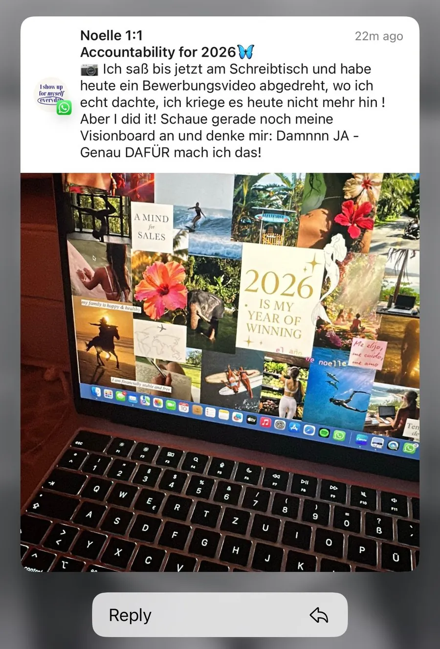 Kundenstimme über die SheEarnsGlobal Academy