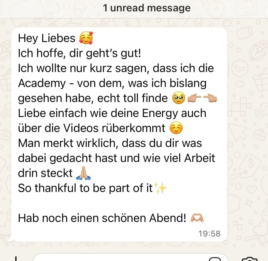 Kundenstimme über die SheEarnsGlobal Academy