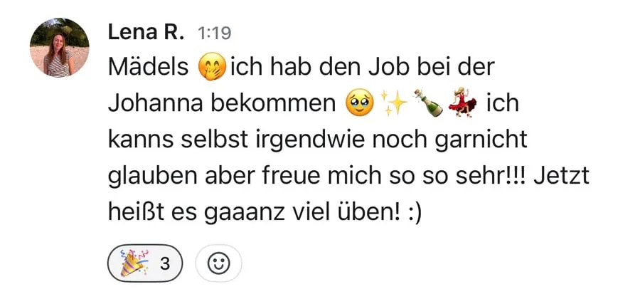 Kundenstimme über die SheEarnsGlobal Academy