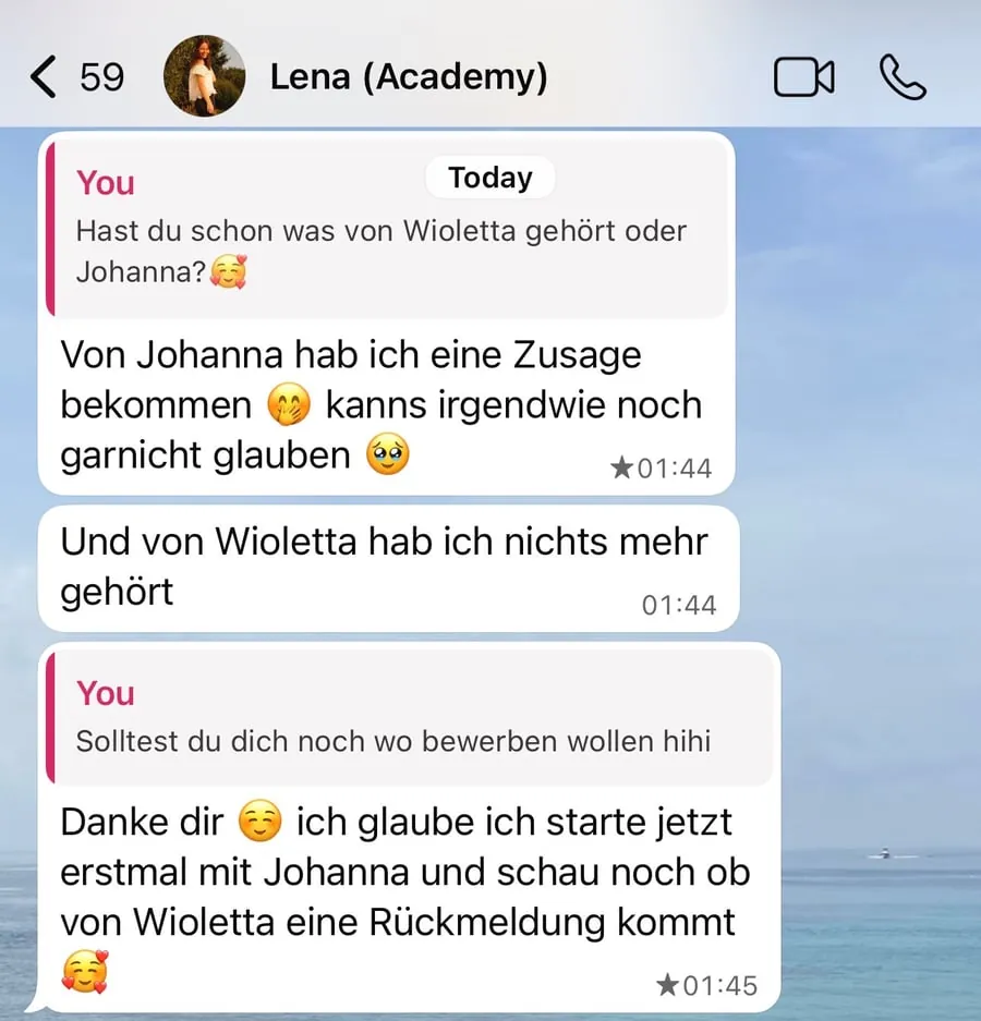 Kundenstimme über die SheEarnsGlobal Academy