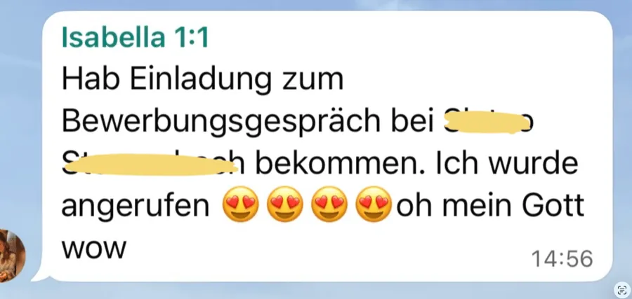 Kundenstimme über die SheEarnsGlobal Academy