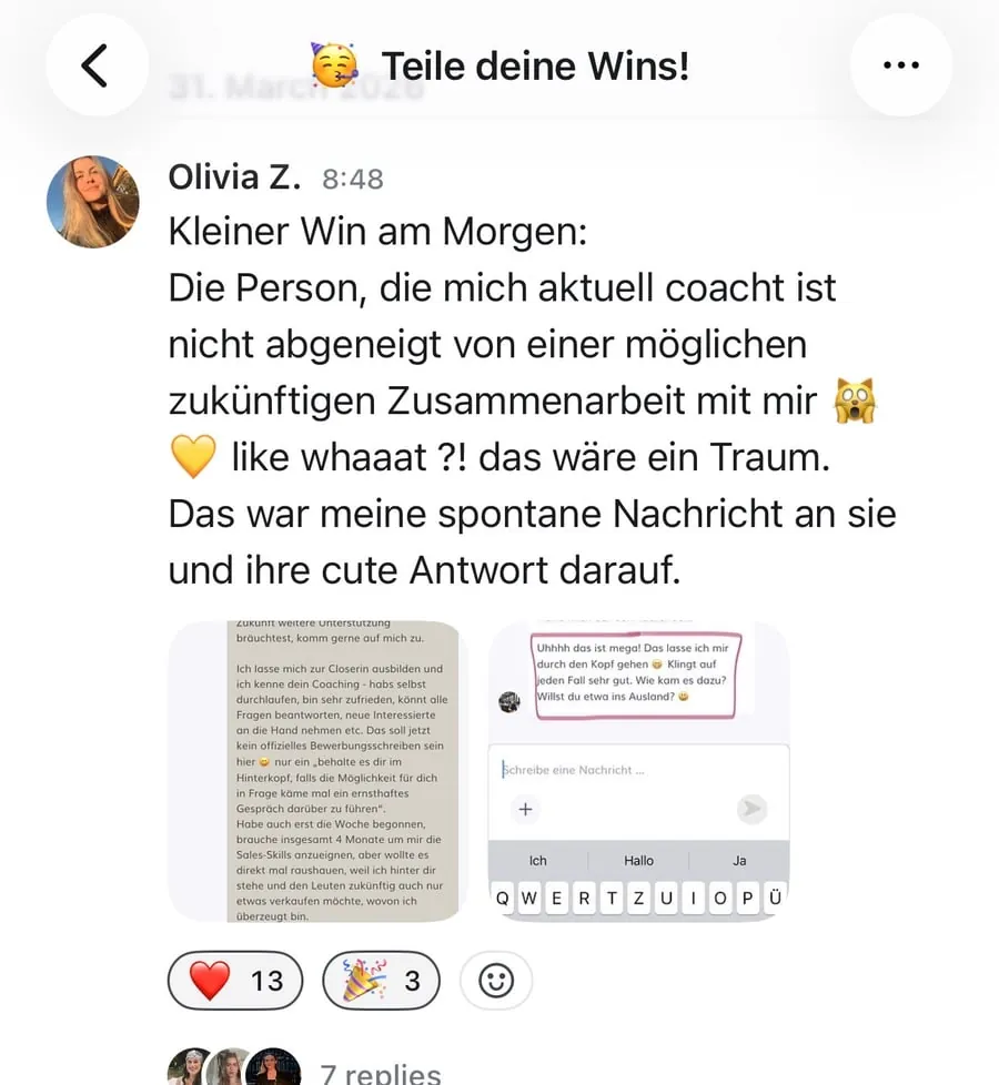Kundenstimme über die SheEarnsGlobal Academy