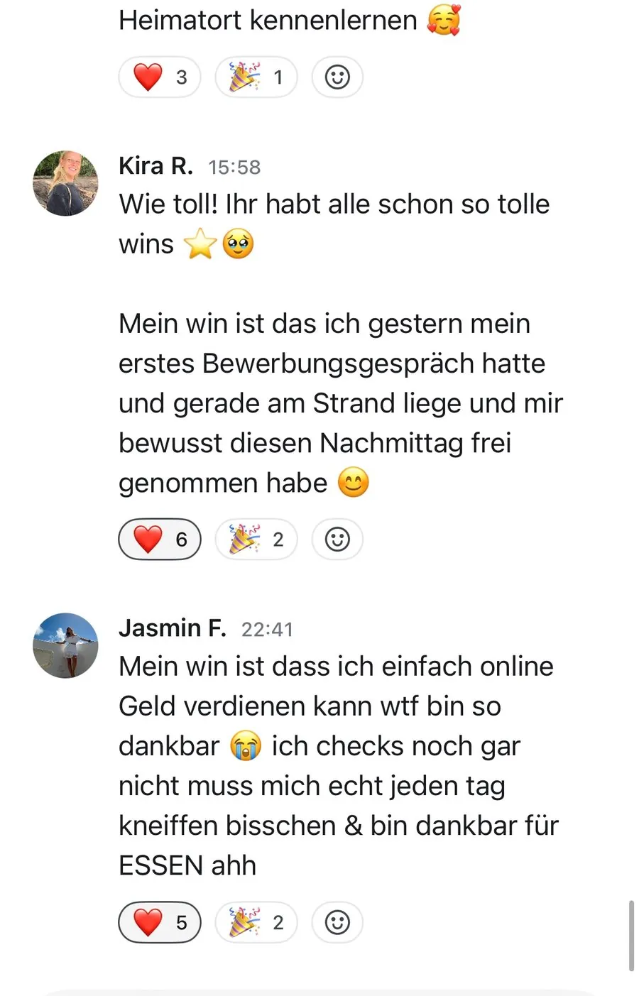 Kundenstimme über die SheEarnsGlobal Academy