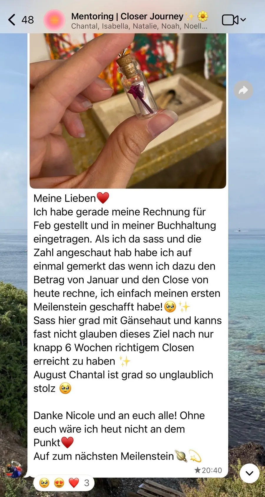 Kundenstimme über die SheEarnsGlobal Academy