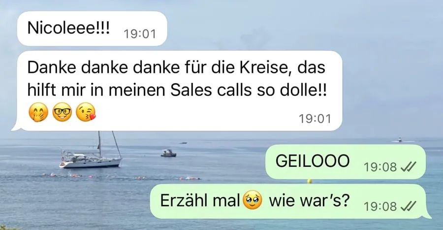 Kundenstimme über die SheEarnsGlobal Academy