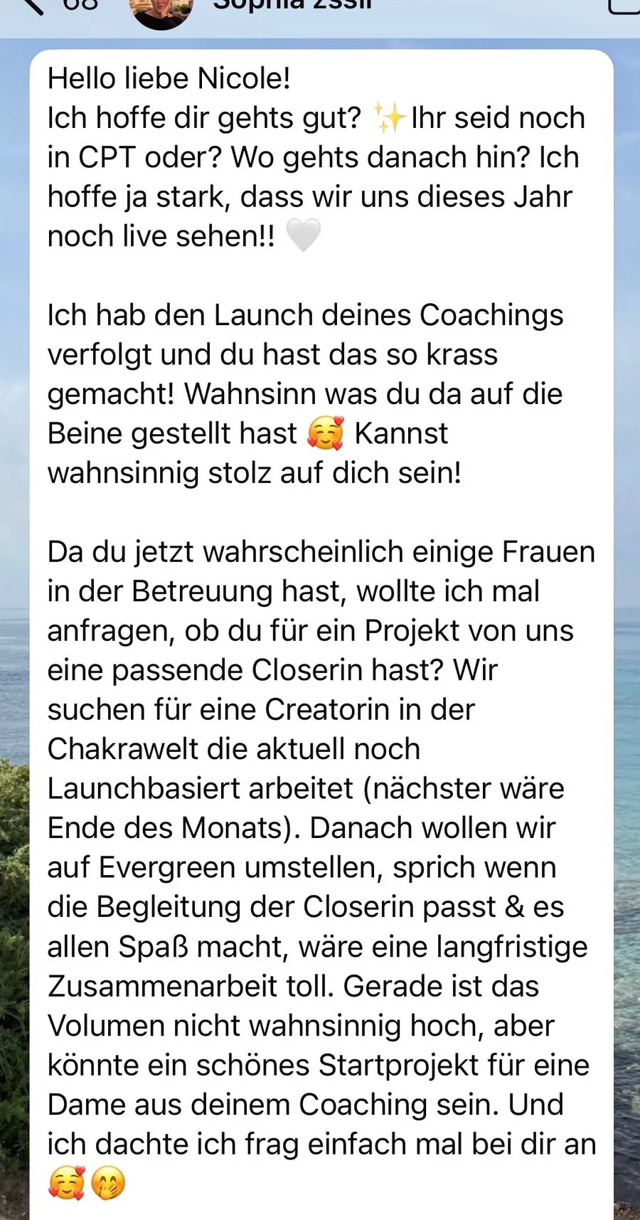 Kundenstimme über die SheEarnsGlobal Academy