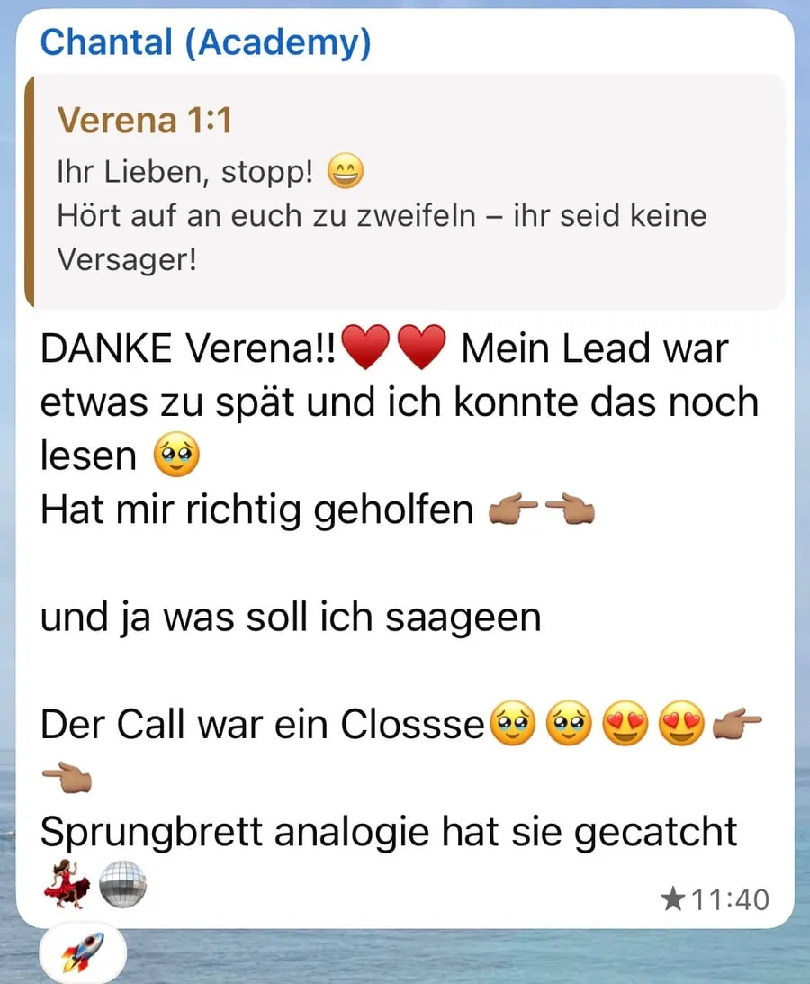 Kundenstimme über die SheEarnsGlobal Academy