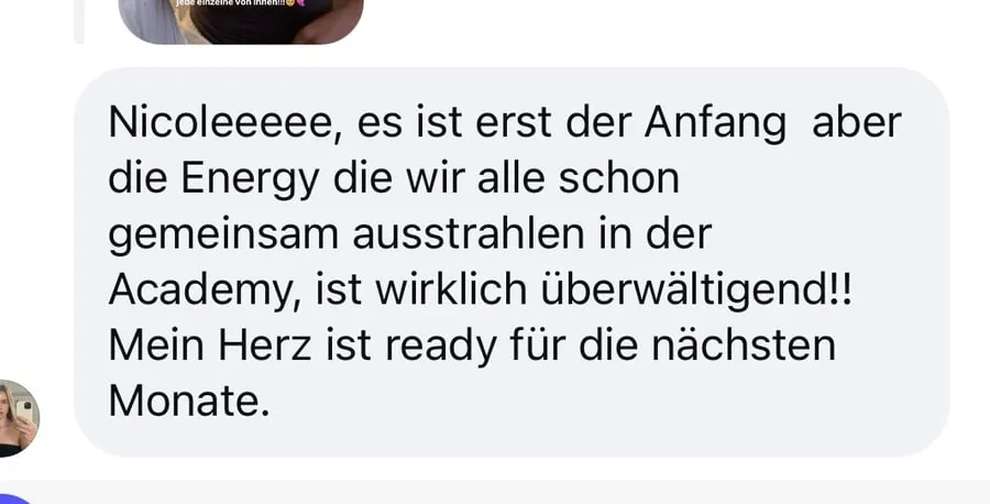 Kundenstimme über die SheEarnsGlobal Academy