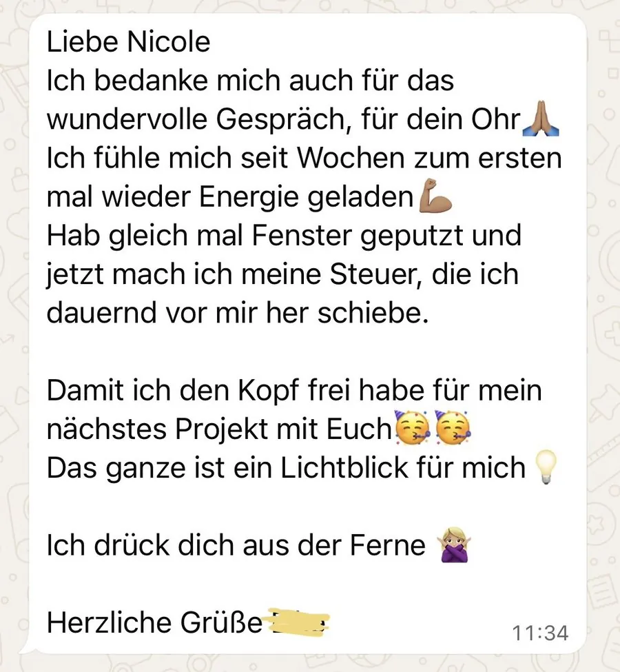 Kundenstimme über die SheEarnsGlobal Academy